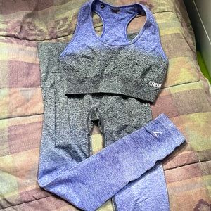 GYMSHARK Ombré Set